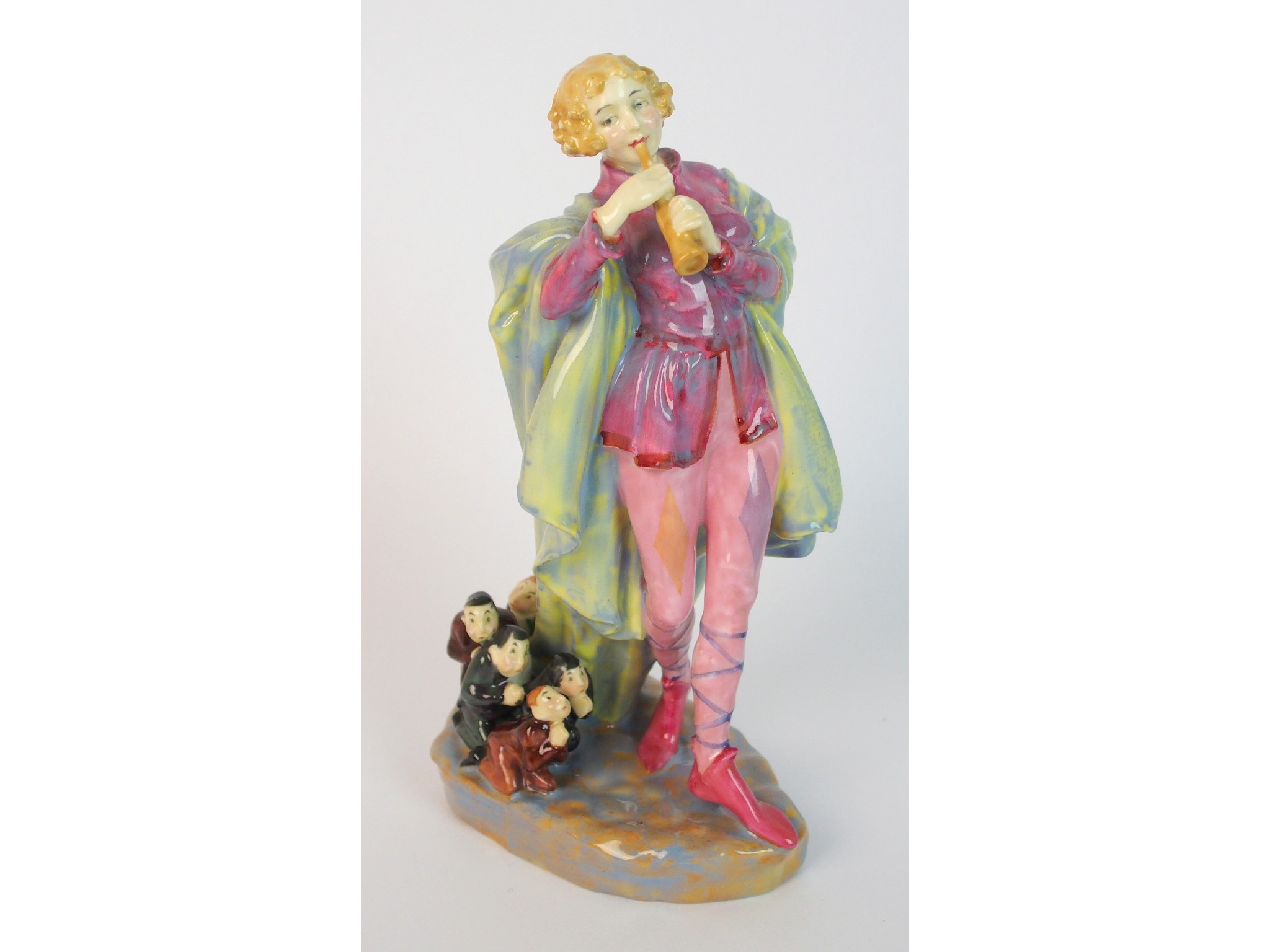 Appraisal: A Royal Doulton figure 'The Modern Pied Piper' HN designed