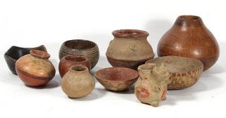 Appraisal: lAntique ceramic vessels of fine asesthetics from the Ameircas mostly