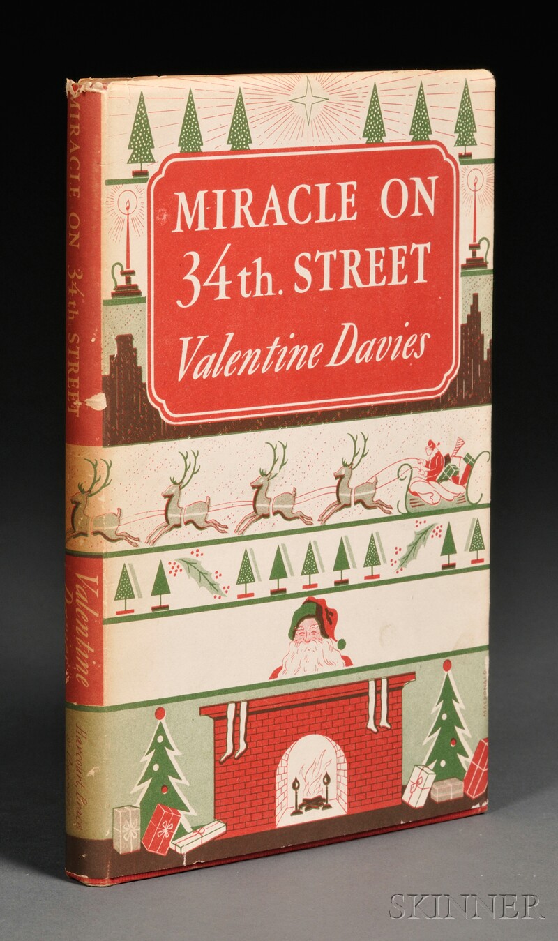 Appraisal: Davies Valentine Miracle on th Street New York Harcourt Brace