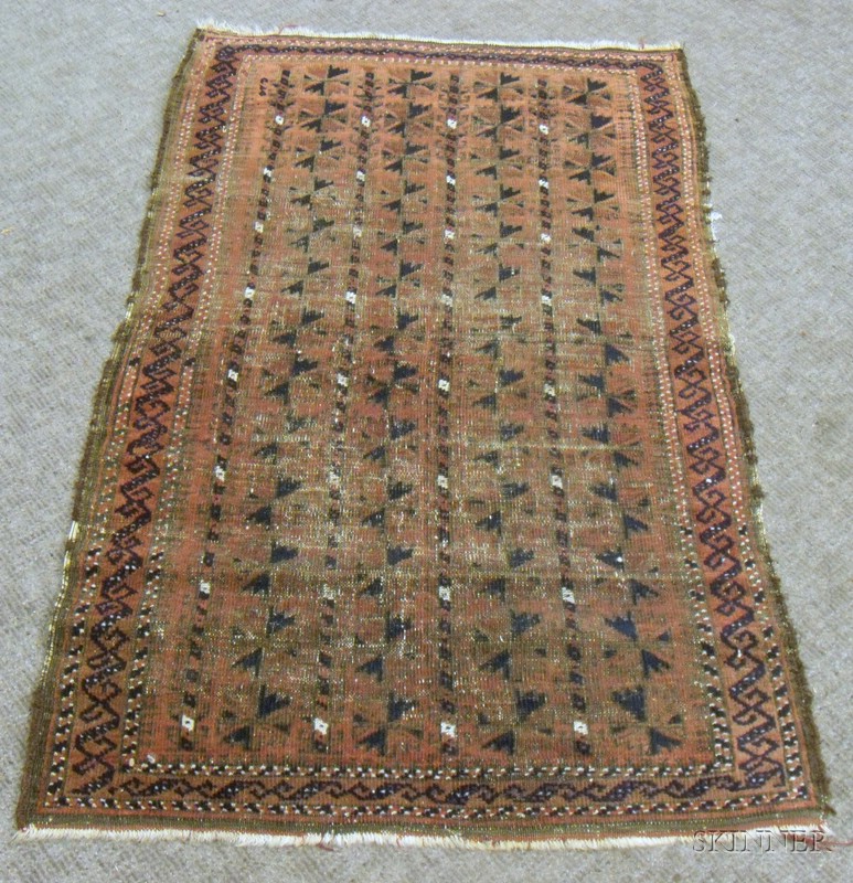 Appraisal: Baluch Rug Northeast Persia th century ft x ft