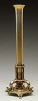 Appraisal: TIFFANY VASE Nice Tiffany gold Favrile vase has flashes of