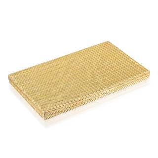 Appraisal: Van Cleef Arpels Gold Mesh Box Superbly crafted out of