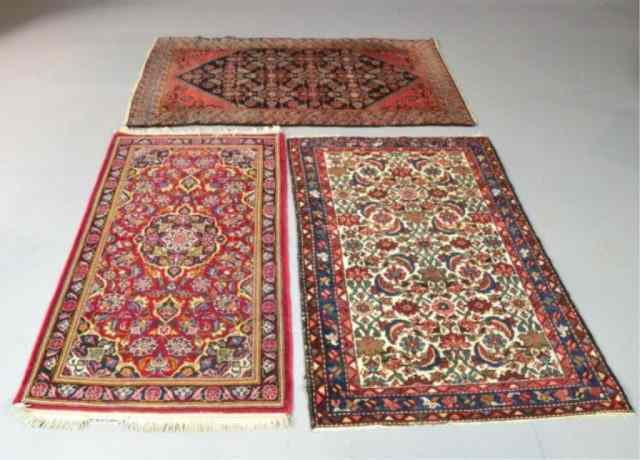 Appraisal: Wool Oriental Prayer RugsIncluding one Mehriban-style rug '' x ''