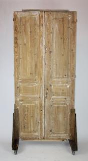 Appraisal: Rustic pine doors Rustic pine doors h x w