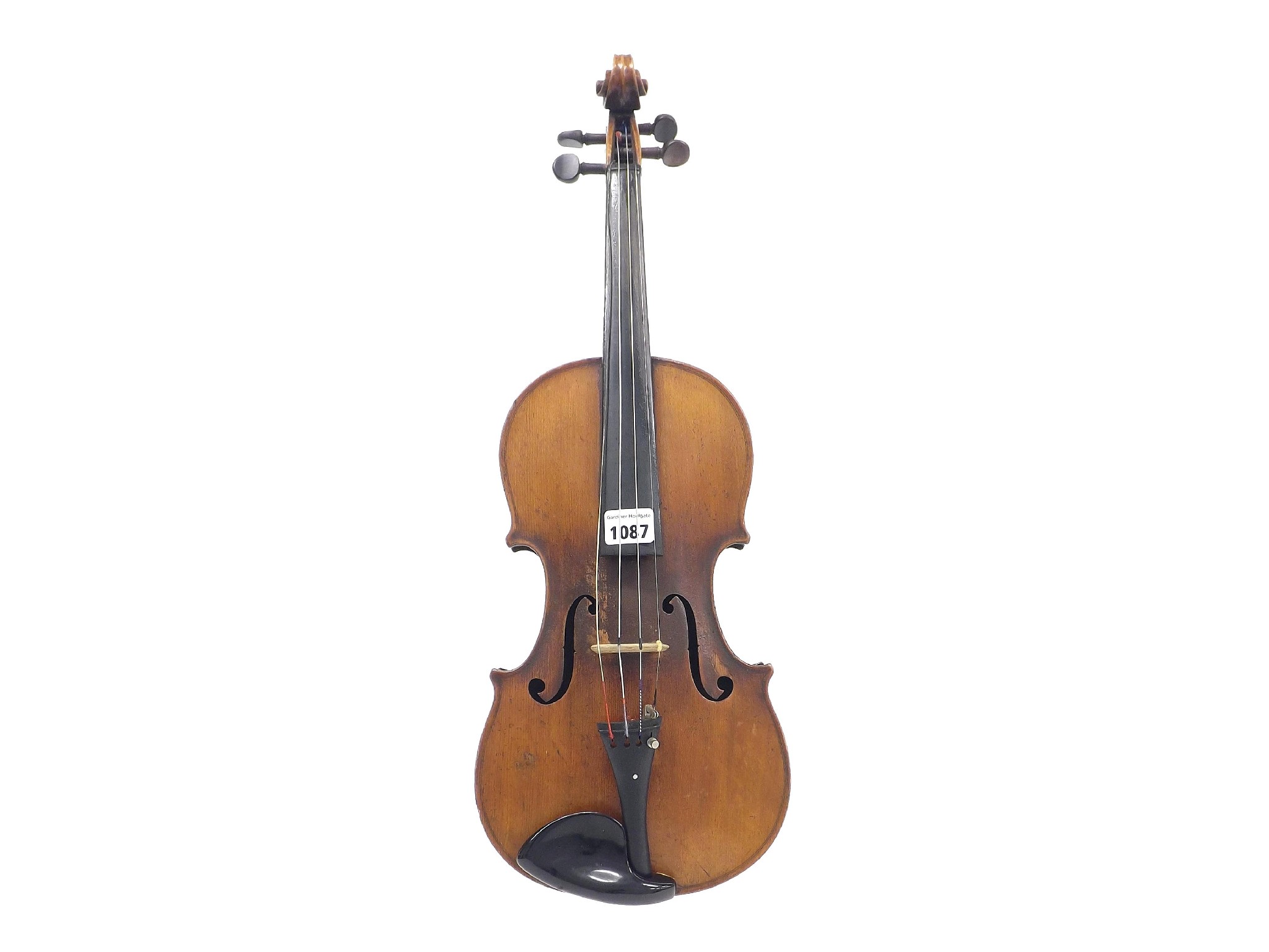 Appraisal: French violin labelled Copie de Joannes Baptiste Guadagnini cm