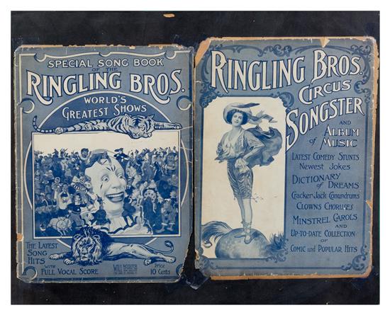 Appraisal: Sale Lot CIRCUS RINGLING BROTHERS Special songbook Will Rossiter Ptg