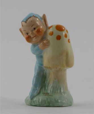 Appraisal: A Shelley Pottery figure of a BooBoo designed by Mabel