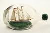 Appraisal: SHIP IN A BOTTLE - Three masted schooner fully rigged