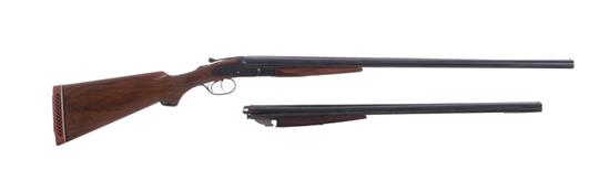 Appraisal: LC Smith Field Grade gauge SxS shotgun SN Hunter Arms