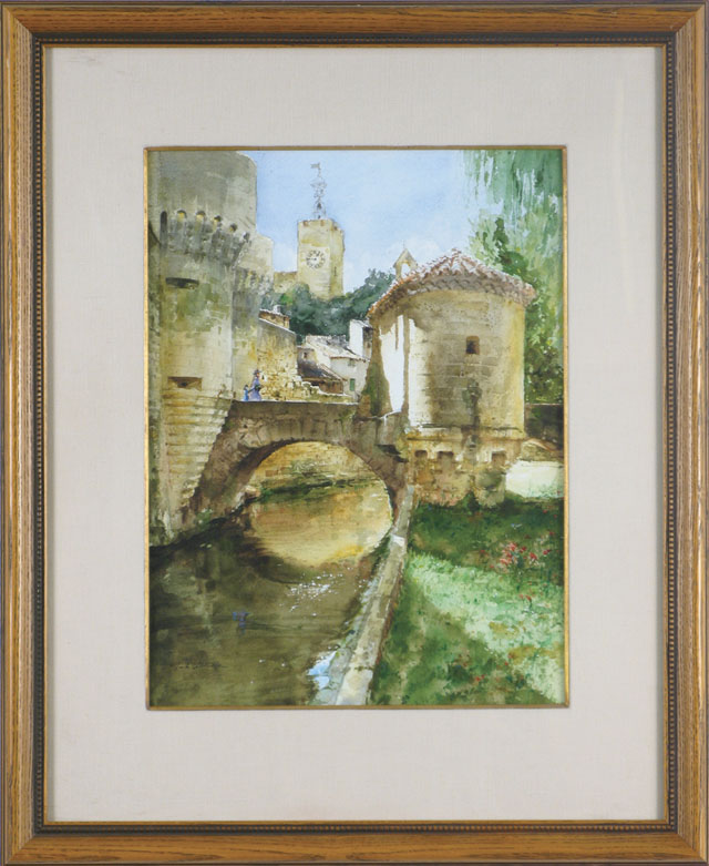 Appraisal: JACK LESTRADE WATERCOLOR ON PAPER France born spent years in