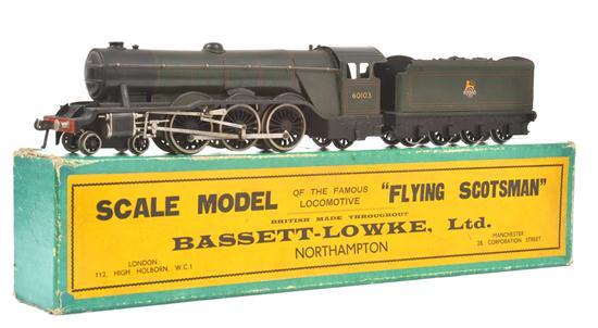 Appraisal: BASSETT-LOWKE O GAUGE ELECTRIC 'FLYING SCOTSMAN' - - LOCOMOTIVE AND