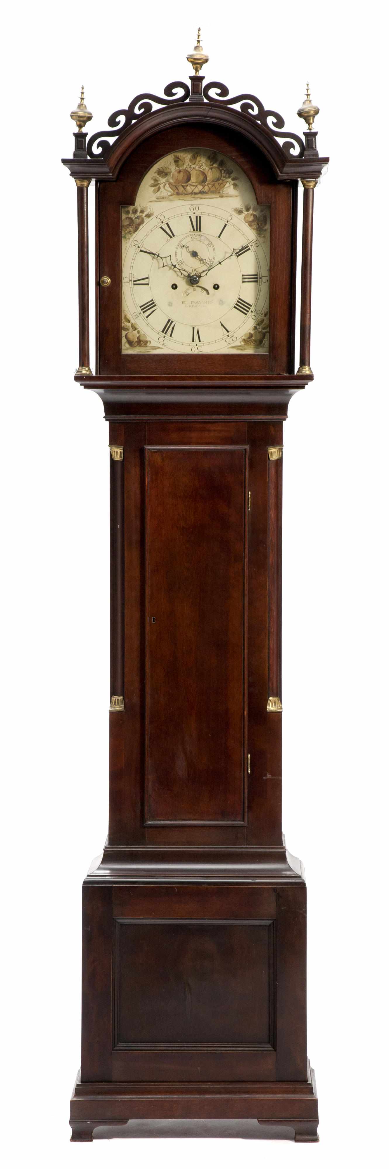 Appraisal: An English tallcase clock height in