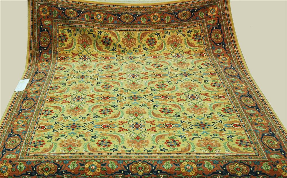 Appraisal: KARASTAN AMERICAN HERITAGE COLLECTION WOOL RUG having an allover patterned