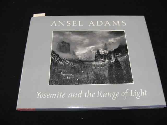 Appraisal: Ansel Adams Autographed Book ''Yosemite and the Range of Light''