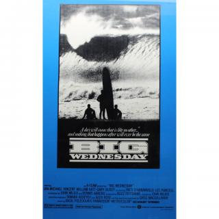 Appraisal: Big Wednesday Movie Poster Framed Big Wednesday Movie Poster