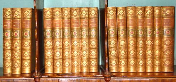 Appraisal: Literature The Works London William Pickering - volumes Illustrated with