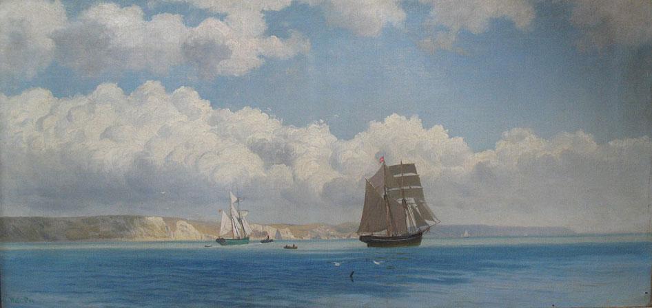 Appraisal: WILL PYE Weymouth Bay with two brigantines signed and the