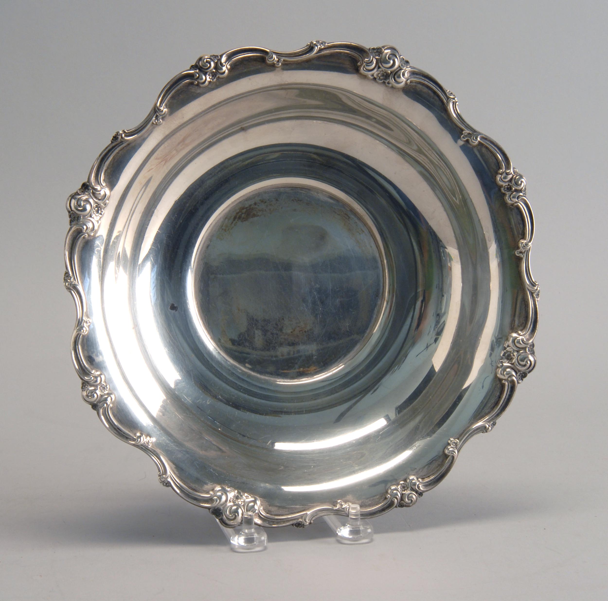 Appraisal: STERLING SILVER BOWL BY GORHAM MFG CO In circular form