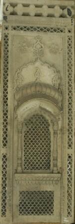 Appraisal: Indian Carved and Pierced Sandstone Jali Screen in x in