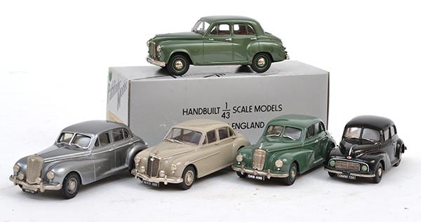 Appraisal: FIVE PATHFINDER MODELS INCLUDING PFM WOLSELEY PFM HUMBER HAWK PFM