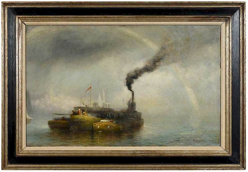 Appraisal: Albert Babb Inlsey American - Foggy Day signed lower right