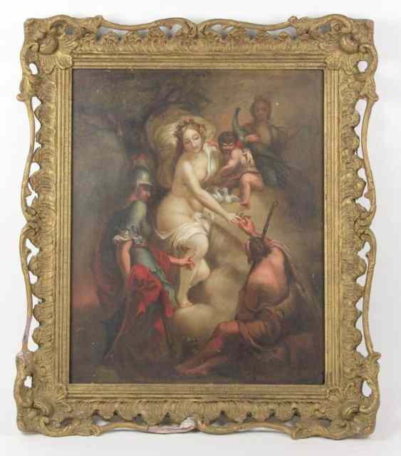 Appraisal: th Century Continental School Judgement of Paris oil on board