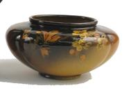 Appraisal: AN AMERICAN ROOKWOOD ARTIST SIGNED VASE standard glaze painted and