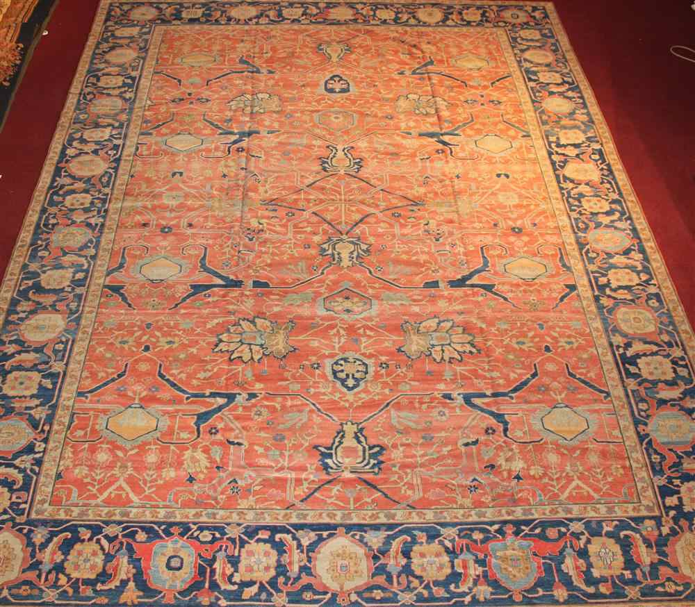 Appraisal: SULTANABAD RUG approx ' x ' '' Retail tag Provenance