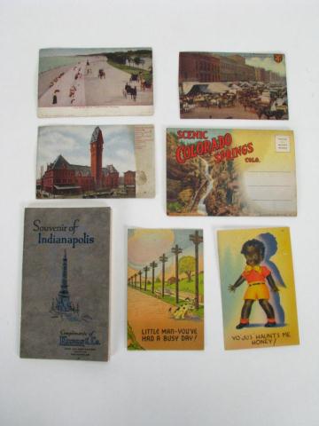 Appraisal: Group of collector postcards most are photo views of geography