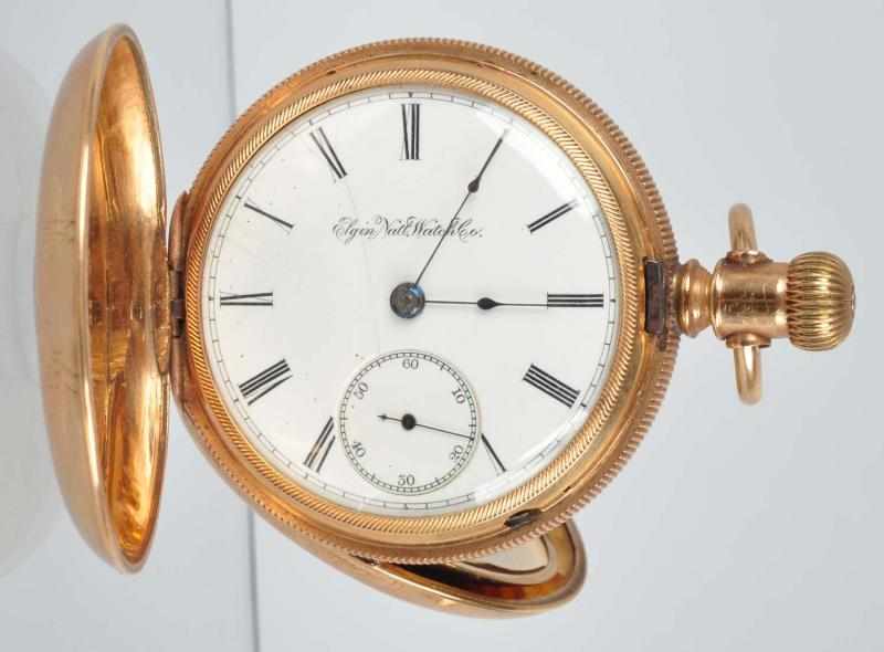 Appraisal: Elgin Hunter Case Pocket Watch Description Working no signed Wheeler