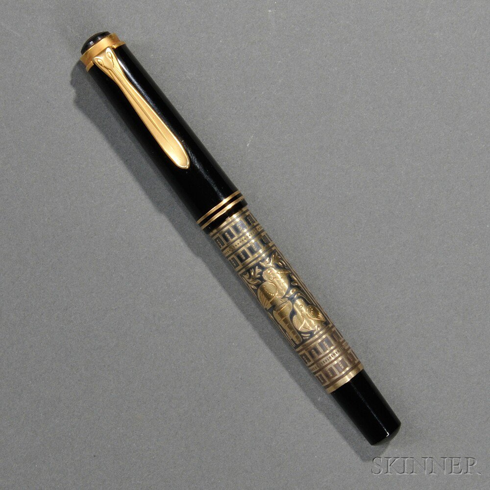 Appraisal: Pelikan M Toledo Gold Fountain Pen gold over sterling barrel