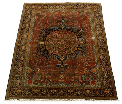 Appraisal: Sarouk Fereghan carpetwest persia circa late th century