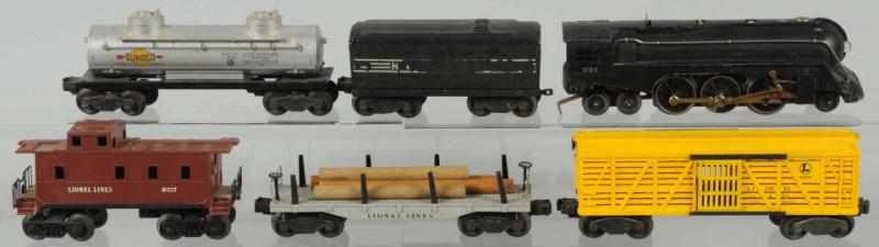 Appraisal: Lionel O- Gauge No Freight Train Set American Includes no