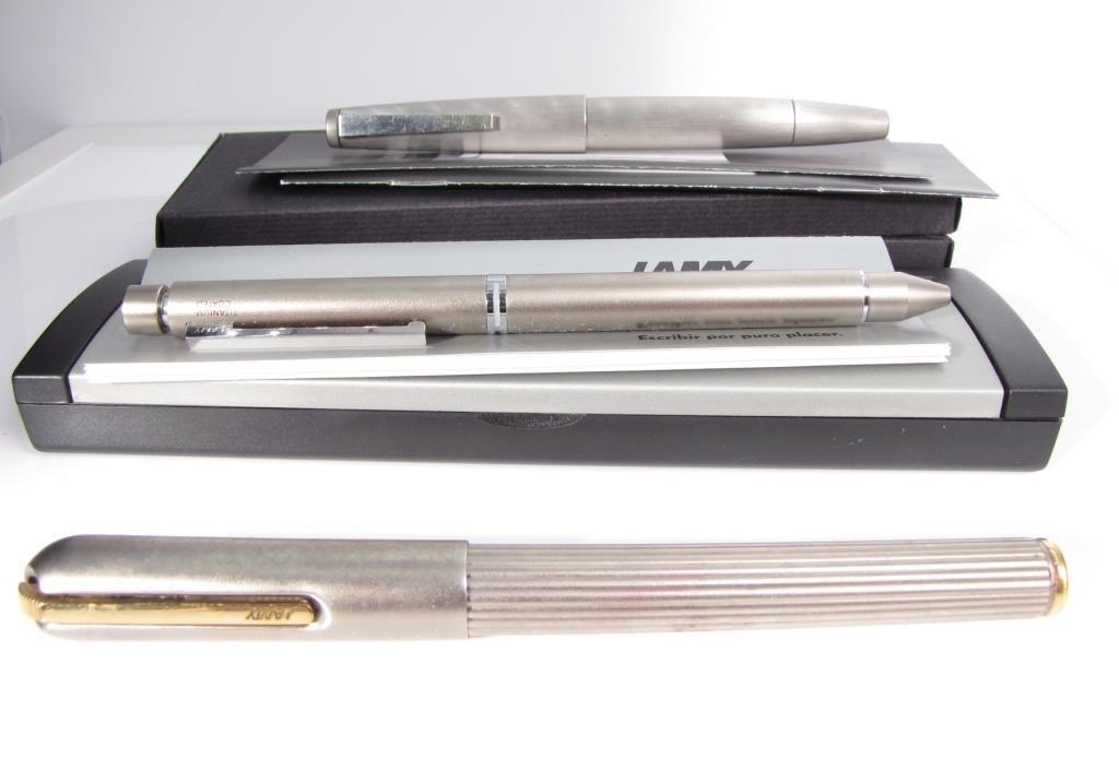 Appraisal: Lamy Edition fountain pen in box with three other Lamy