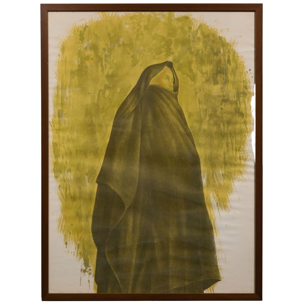 Appraisal: CHARLES WHITE AMERICAN - EXODUS II COLOR LITHOGRAPH ON RIVES