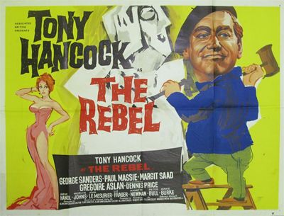 Appraisal: The Rebel' a British quad film poster printed by Electric