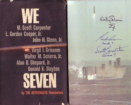 Appraisal: WE SEVEN by the Mercury Astronauts Each Mercury Astronaut writes