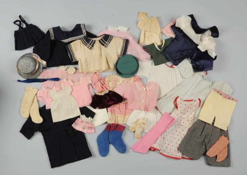 Appraisal: Lot of Antique Doll Clothing Large lot of approximately pieces