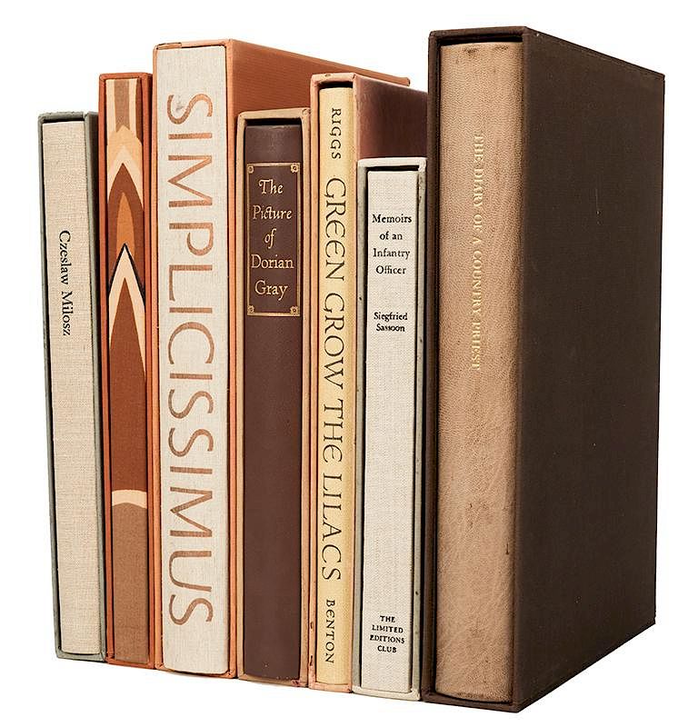 Appraisal: Seven Volumes by The Limited Editions Club Seven Volumes by