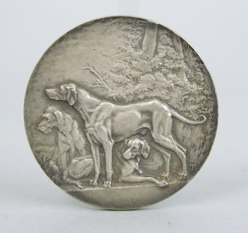 Appraisal: An Antique French Silver Medal From the Animal Protective League