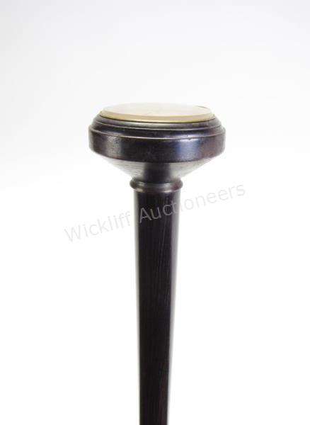 Appraisal: Monte Carlo Roulette Cane solid wood shaft with brass handle