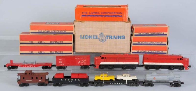 Appraisal: Lionel No Freight Set in OB Description Post-war Includes individual