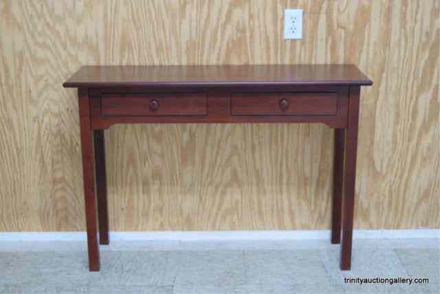 Appraisal: Red Mahogany Foyer Entry Side TableIs a very nice modern