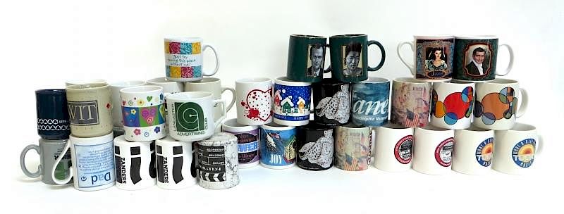 Appraisal: Commemorative Mug Collection Commemorative Mug Collection Description Commemorative mug collection