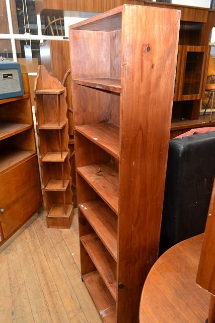 Appraisal: A 'S SIX TIER TEAK BOOKCASE A 'S SIX TIER