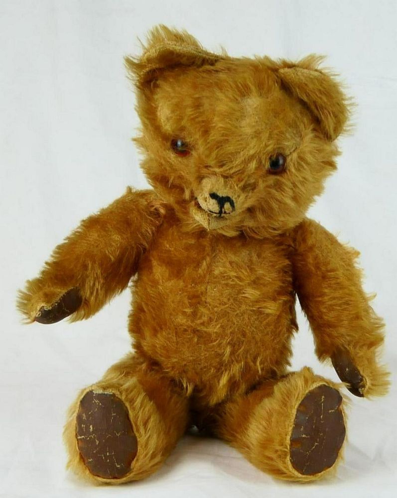 Appraisal: ANTIQUE MECHANICAL TEDDY BEAR ANTIQUE MECHANICAL TEDDY BEAR MEASURES APPROX