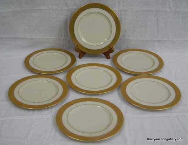 Appraisal: Lenox Westchester China '' Salad Plates X Produced by Lenox