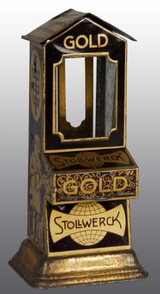 Appraisal: Tin Stollwerck Vending Bank Condition Excellent Size - T