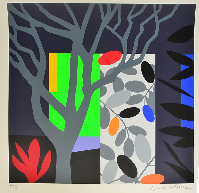 Appraisal: Bruce Mclean British b Dark Garden Artist's Proof II VII