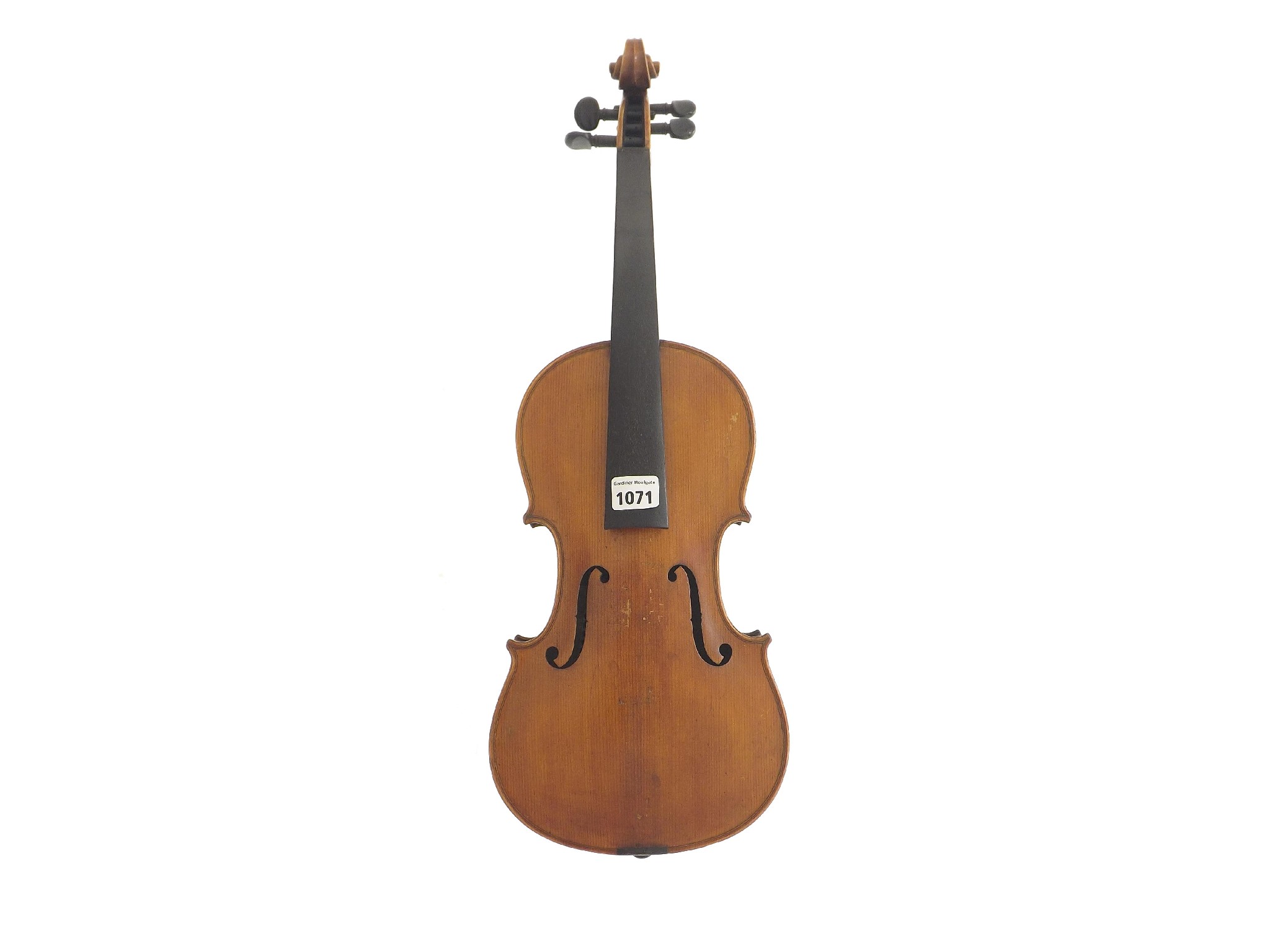 Appraisal: French violin labelled Bienfait circa cm